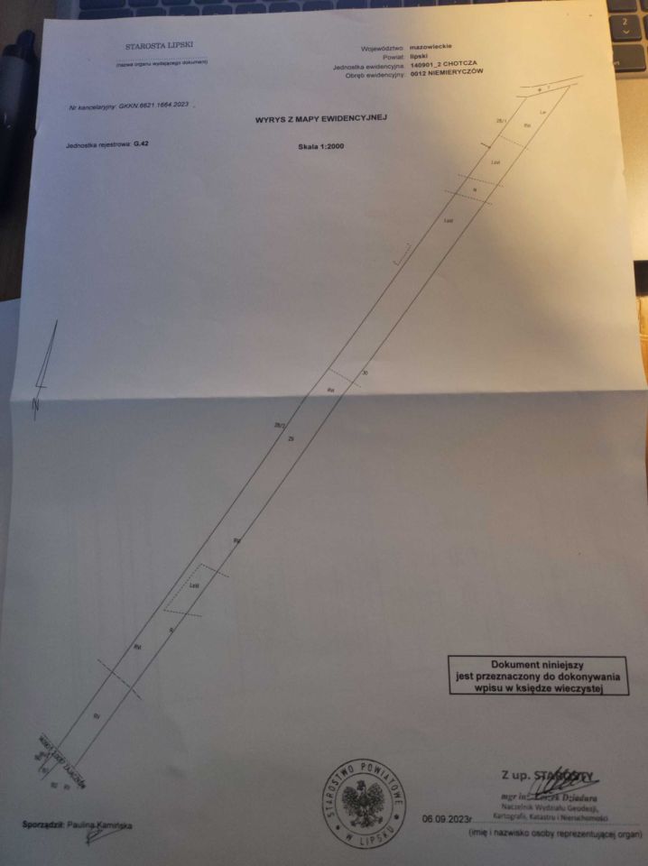 Działka rolna Niemieryczów. Zdjęcie 2