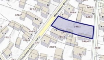 Działka budowlana Dąbrowa Górnicza Ujejsce, ul. Władysława Broniewskiego