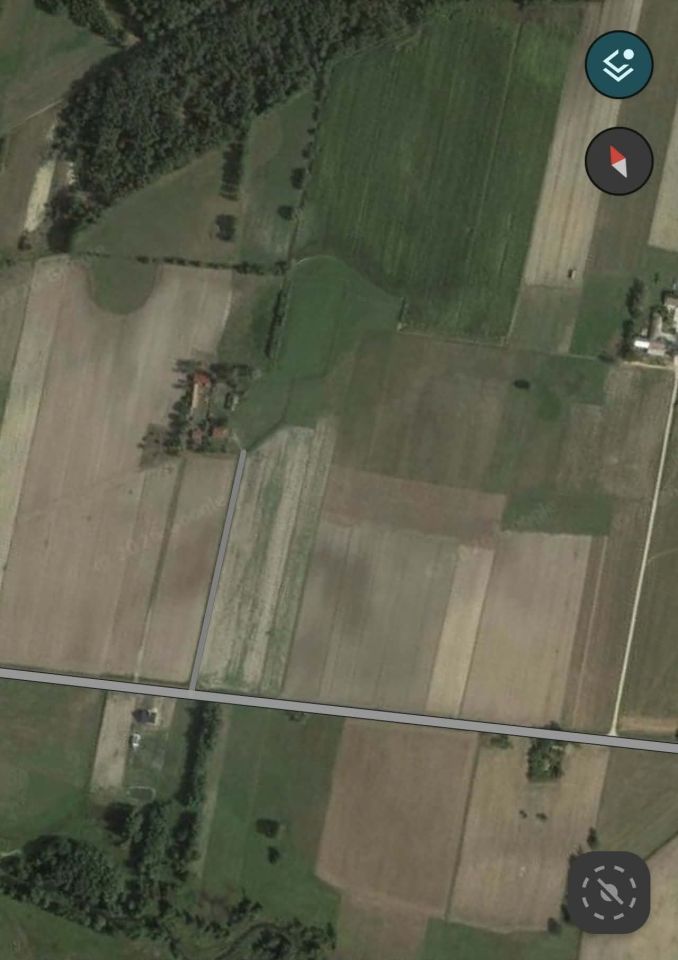 Działka budowlana Borki. Zdjęcie 1