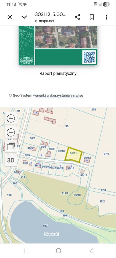 Działka budowlana Złotniczki. Zdjęcie 3