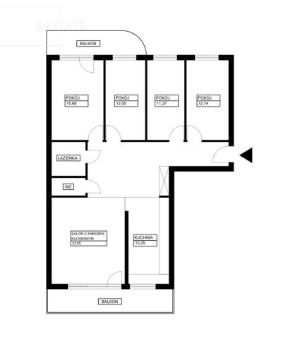 Mieszkanie 5-pokojowe Warszawa Włochy, ul. ks. Juliana Chrościckiego. Zdjęcie 21