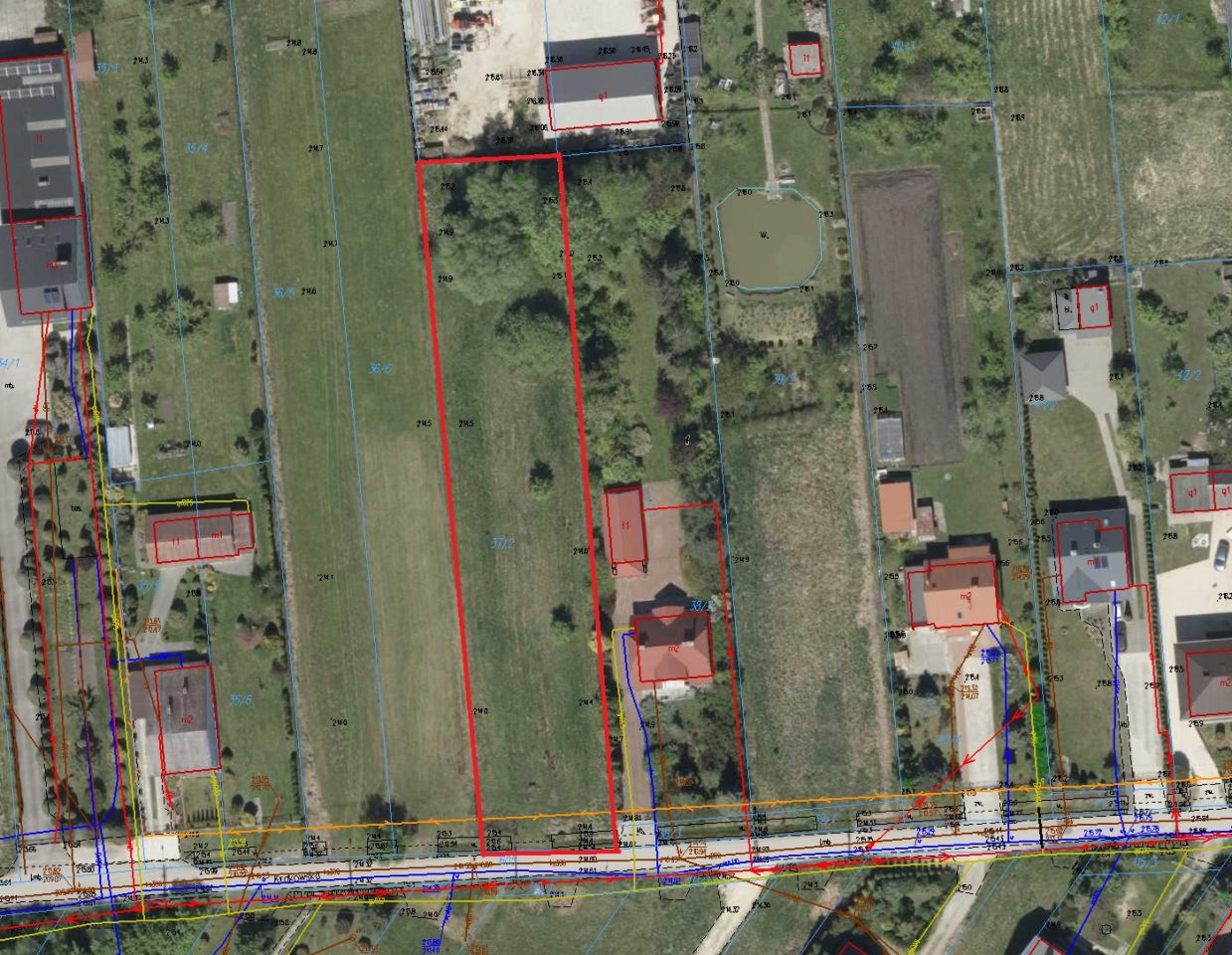 Działka budowlana Zbludowice, ul. Krakowska. Zdjęcie 1