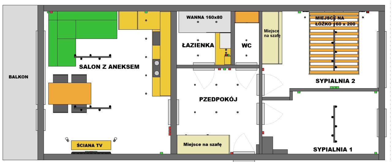 Mieszkanie 3-pokojowe Sosnowiec Centrum, ul. Naftowa. Zdjęcie 14
