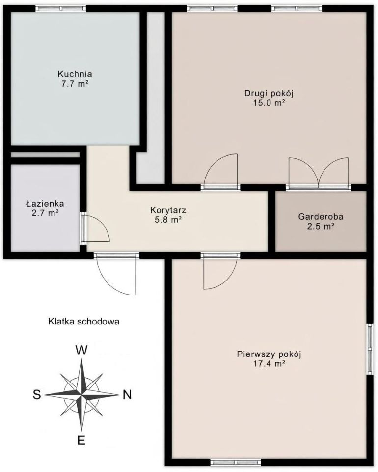 Mieszkanie 2-pokojowe Szczecin Drzetowo, ul. Willowa. Zdjęcie 21
