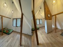 dom letniskowy, 4 pokoje Stróża. Zdjęcie 3