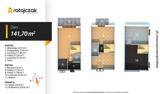 bliźniak, 3 pokoje Wejherowo. Zdjęcie 21