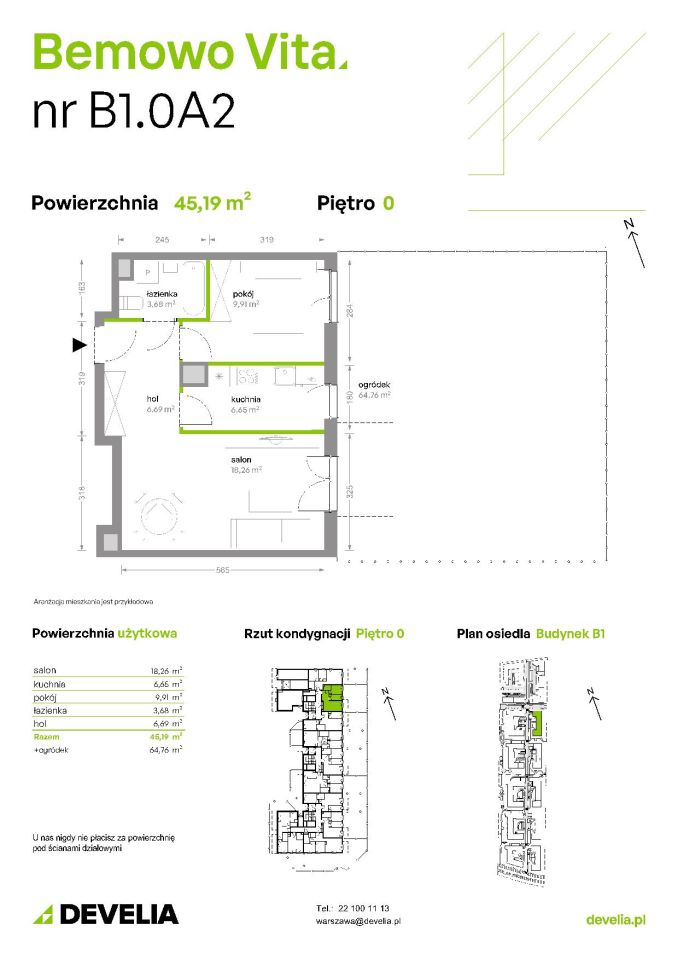 Mieszkanie 2-pokojowe Warszawa Chrzanów, ul. Szeligowska. Zdjęcie 8