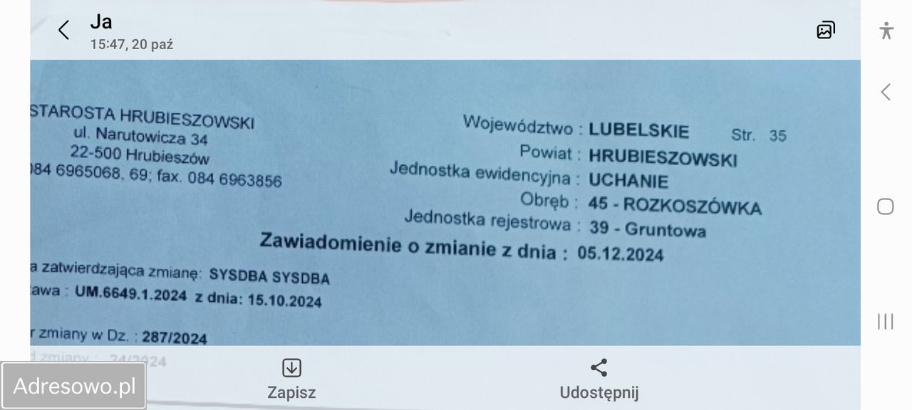 Działka rolna Rozkoszówka. Zdjęcie 5
