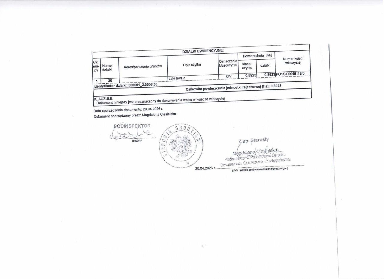 Działka rolna Kąkolewo. Zdjęcie 2