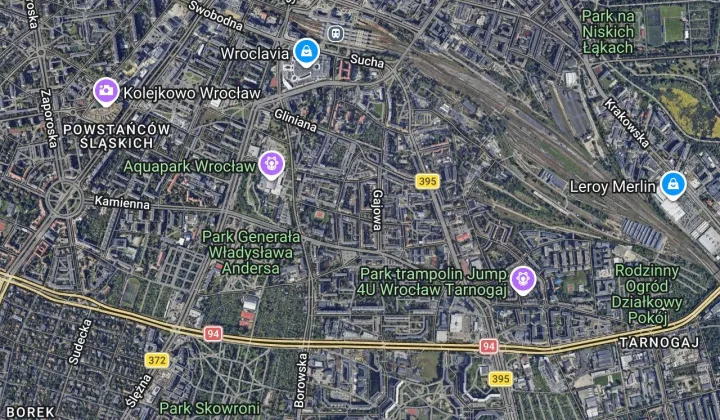 Mieszkanie 1-pokojowe Wrocław Huby, ul. Przestrzenna