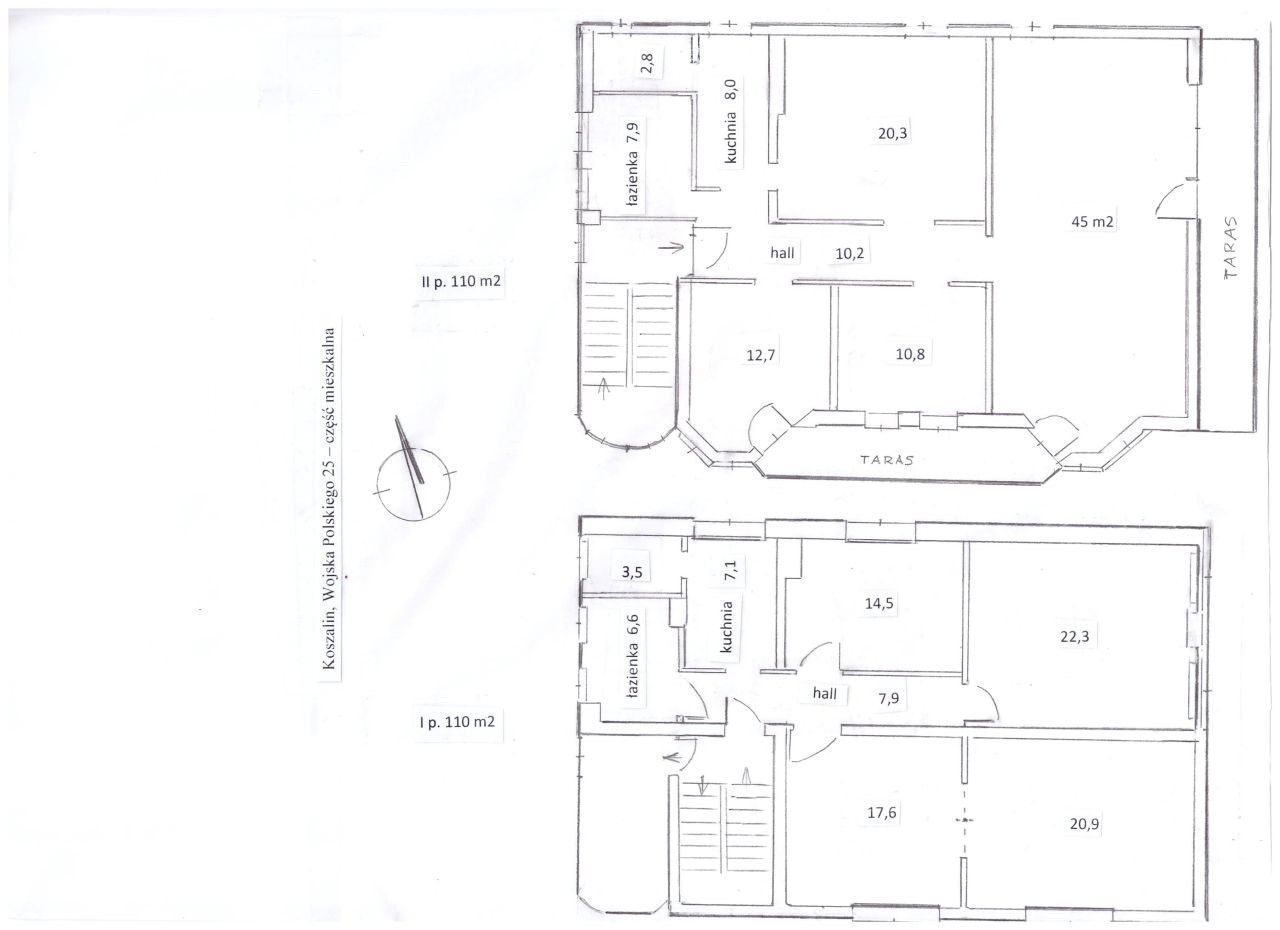 kamienica, 6 pokoi Koszalin Centrum, ul. Wojska Polskiego. Zdjęcie 22