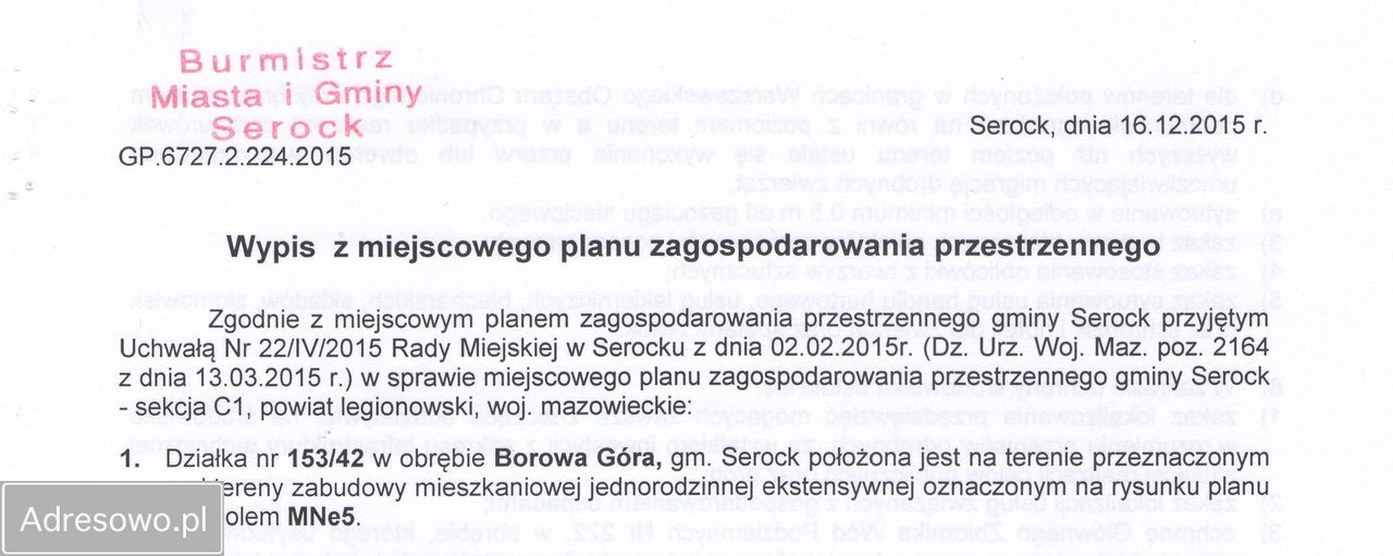 Działka budowlana Borowa Góra, ul. Sosnowa. Zdjęcie 2