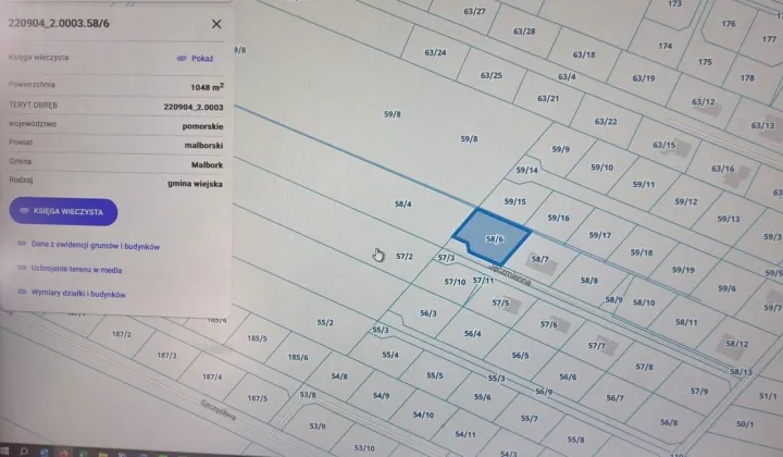 Działka budowlana Grobelno, ul. Jęczmienna