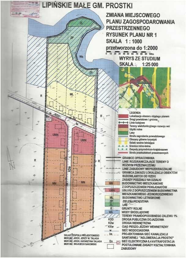 Działka budowlana Lipińskie Małe. Zdjęcie 7