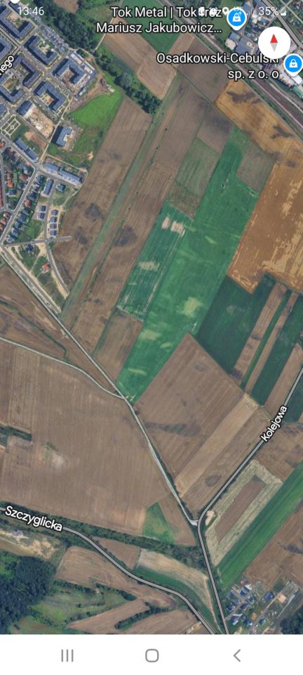 Działka budowlana Głogów Krzepów, ul. Kolejowa. Zdjęcie 2