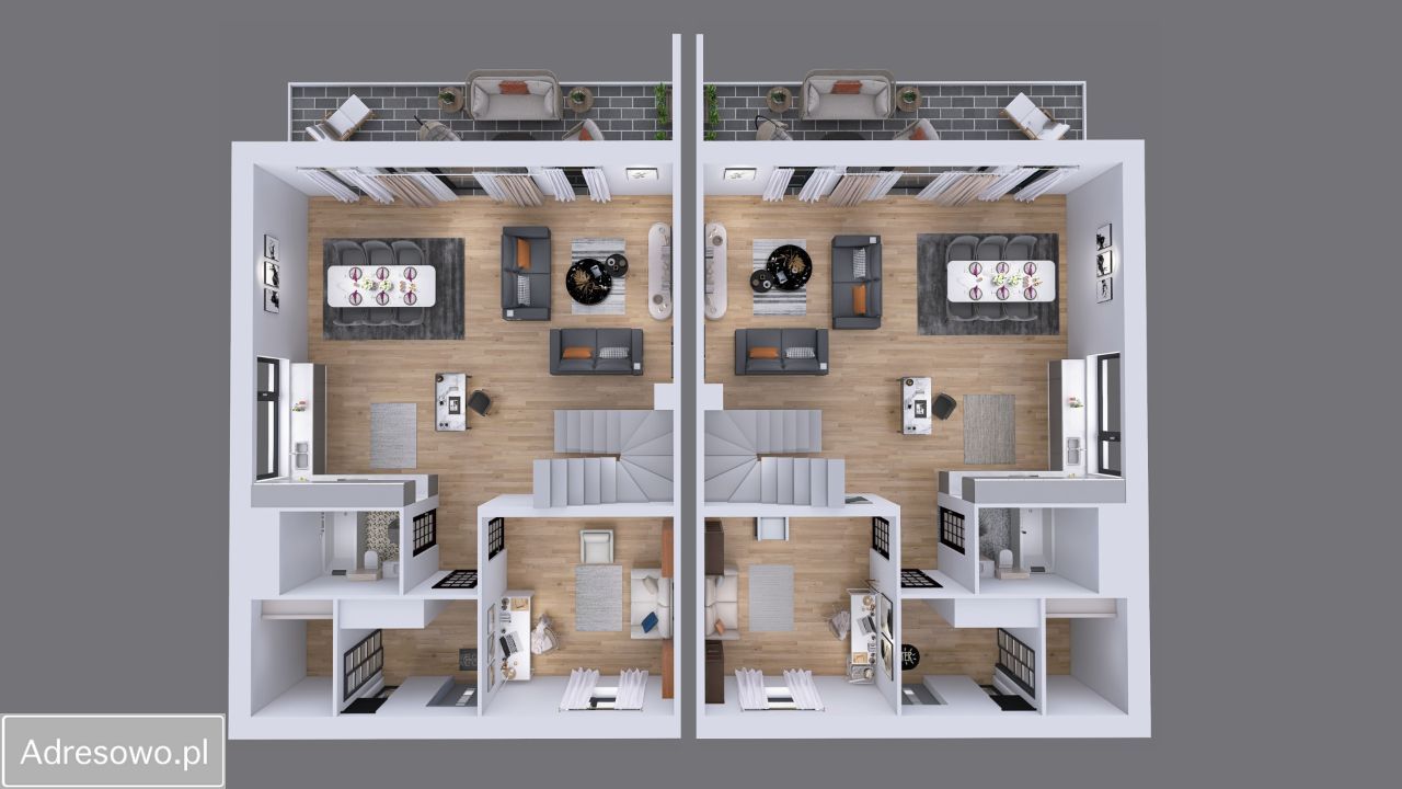 bliźniak, 6 pokoi Jaktorów-Kolonia, ul. Nowowiejskiego. Zdjęcie 9