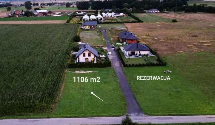Działka budowlana Zalesice-Kolonia