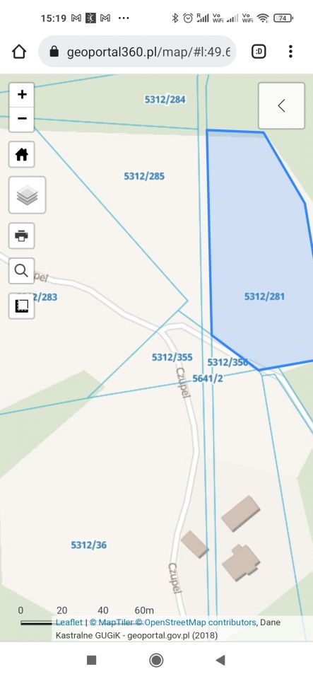 Działka rolno-budowlana Wisła Czarne, os. Bobrów. Zdjęcie 2