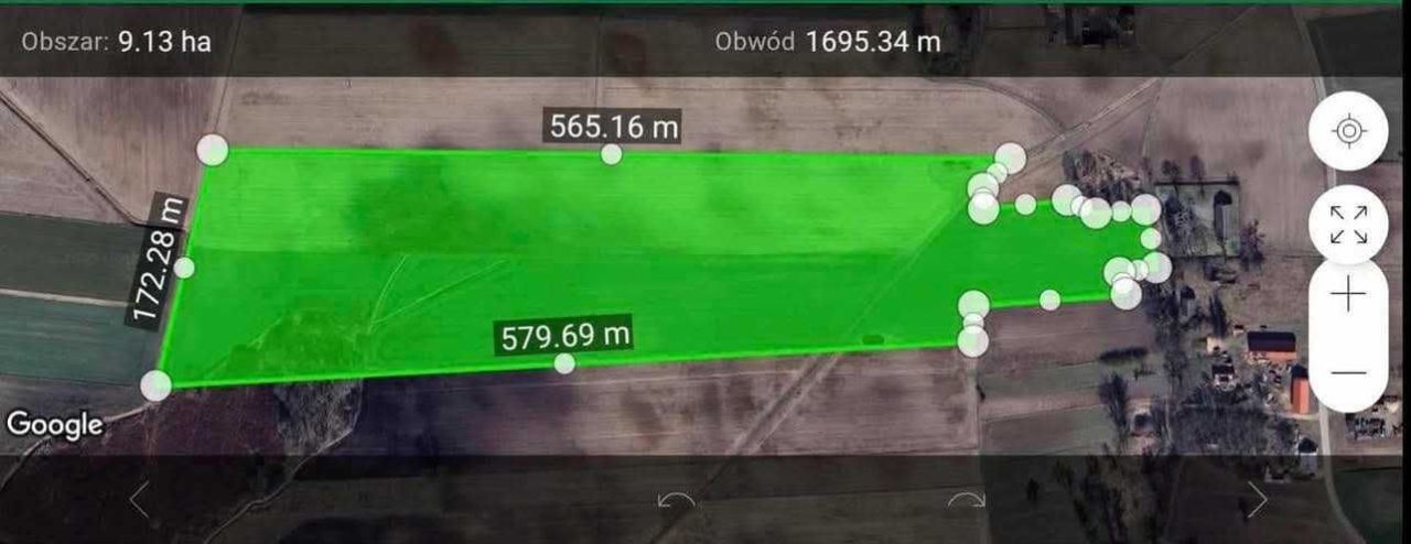 Działka rolna Czarnominek