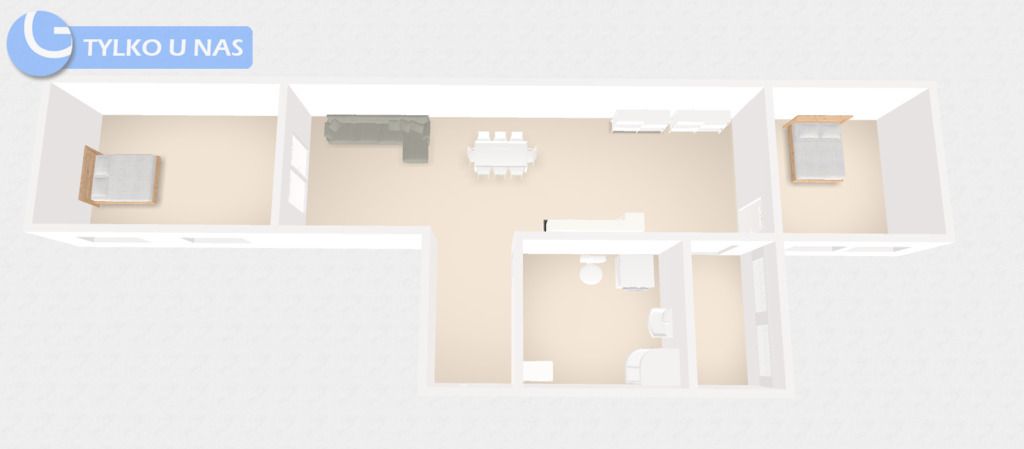 Mieszkanie 3-pokojowe Kraków Stare Miasto, ul. św. Stanisława. Zdjęcie 10