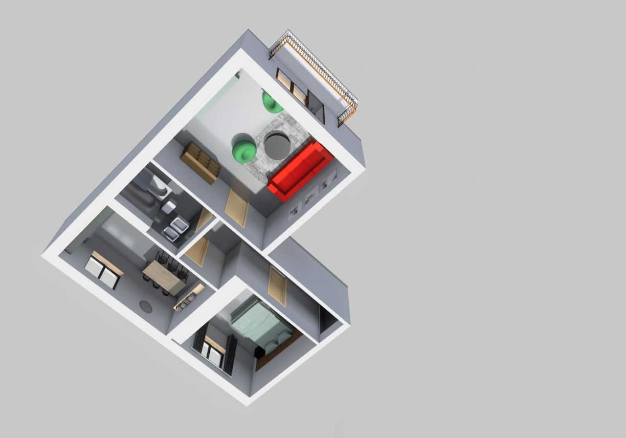 Mieszkanie 2-pokojowe Brodnica, ul. Zakątek. Zdjęcie 5