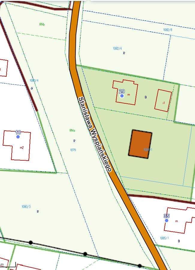 Działka budowlana Nowa Wieś, ul. Stanisława Wyspiańskiego. Zdjęcie 5