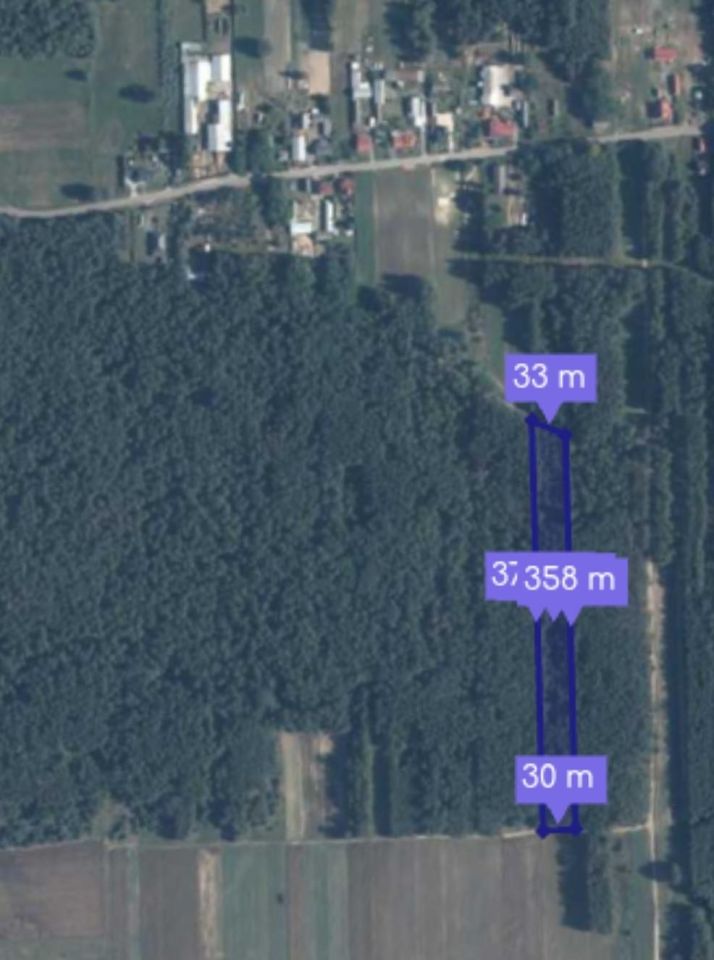 Działka leśna Dębczyna