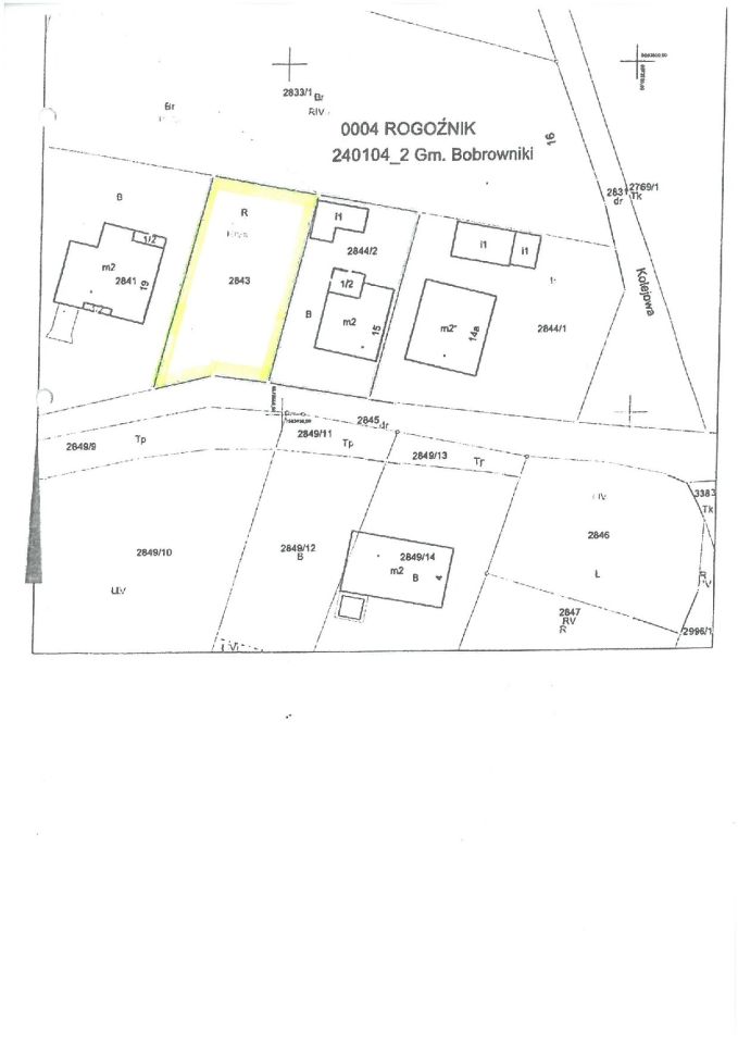 Działka budowlana Rogoźnik, ul. Kolejowa. Zdjęcie 1