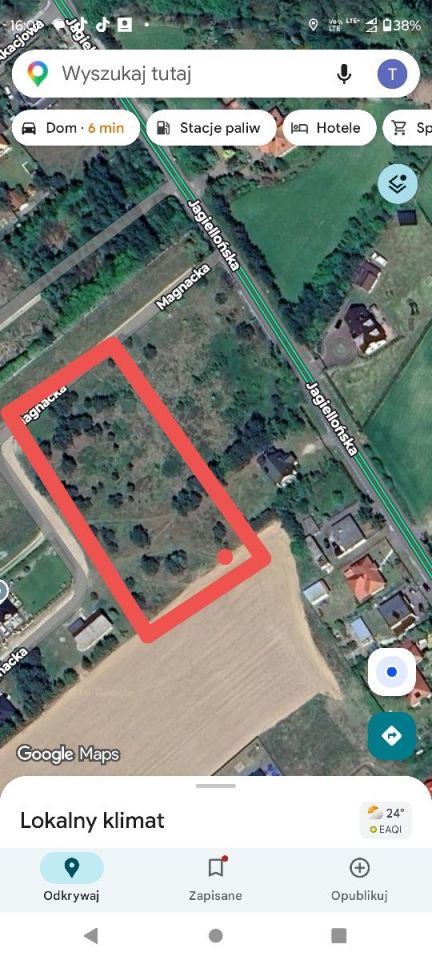 Działka budowlana Zamek Bierzgłowski, ul. Magnacka. Zdjęcie 7