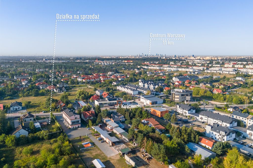 Działka budowlana Marki, ul. Tadeusza Kościuszki. Zdjęcie 6