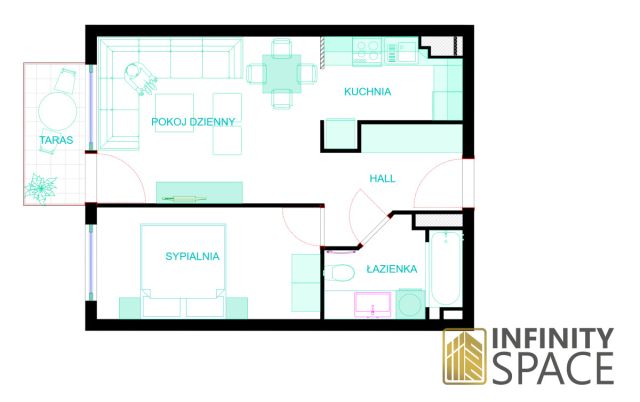 Mieszkanie 2-pokojowe Warszawa Mokotów, ul. Czerska. Zdjęcie 24