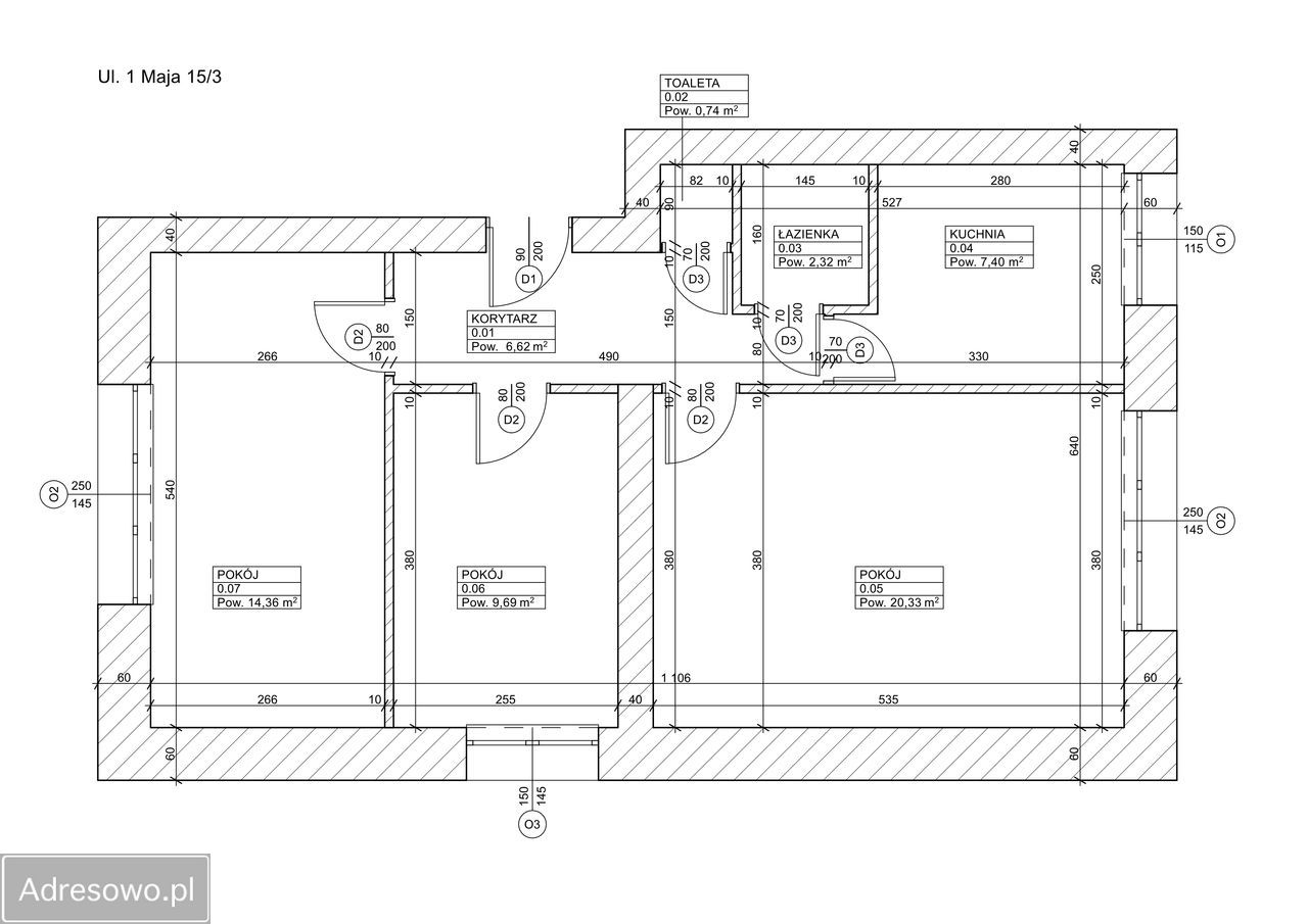 Mieszkanie 3-pokojowe Krosno Odrzańskie. Zdjęcie 15