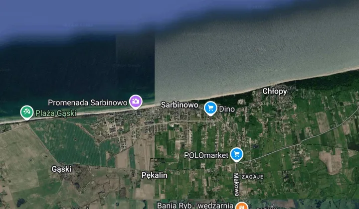 Działka budowlana Sarbinowo, ul. Makowa