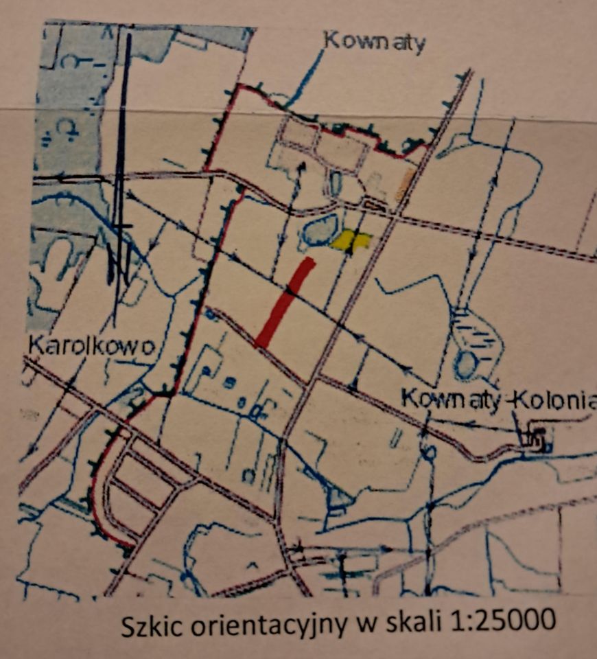Działka budowlana Kownaty Kownaty-Kolonia. Zdjęcie 3