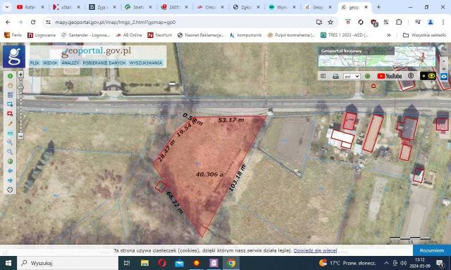 Działka budowlana Chełm Żarski. Zdjęcie 1