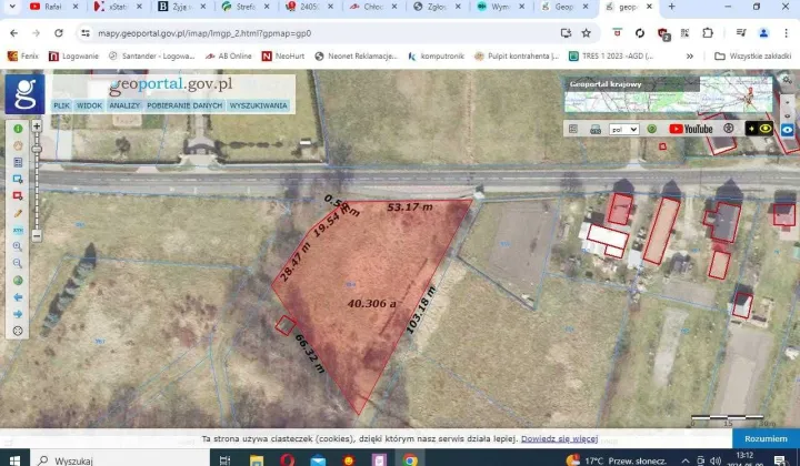 Działka budowlana Chełm Żarski