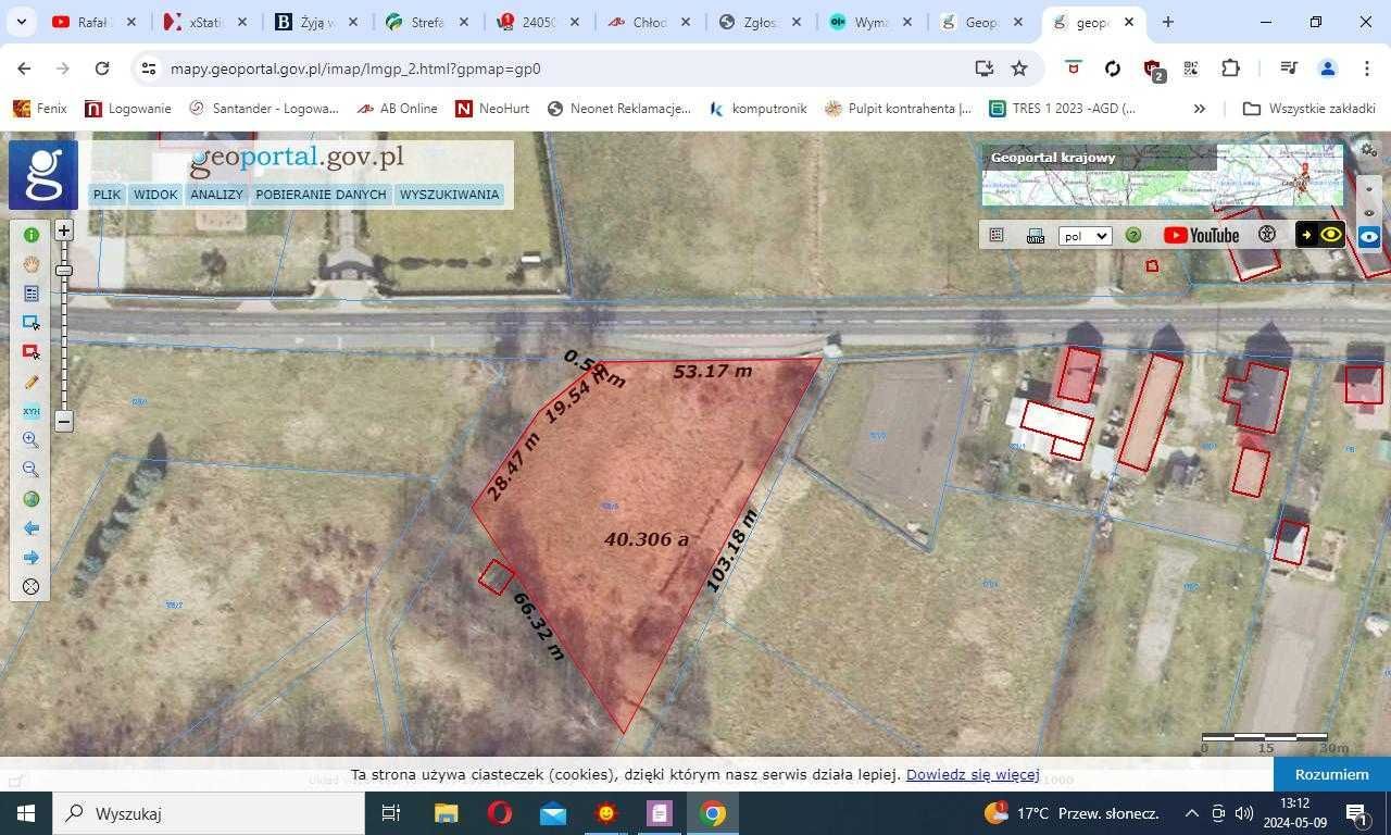 Działka budowlana Chełm Żarski