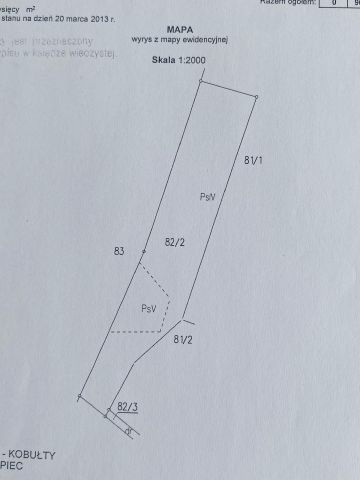 Działka rolna Kobułty. Zdjęcie 1