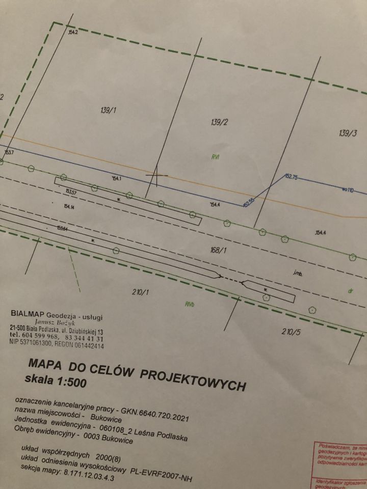 Działka budowlana Bukowice
