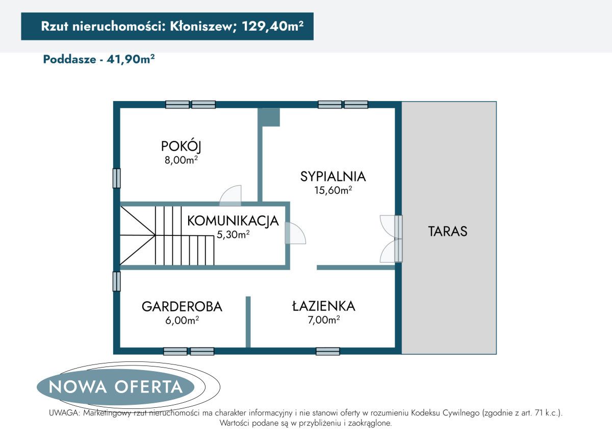 dom wolnostojący, 5 pokoi Kłoniszew. Zdjęcie 26