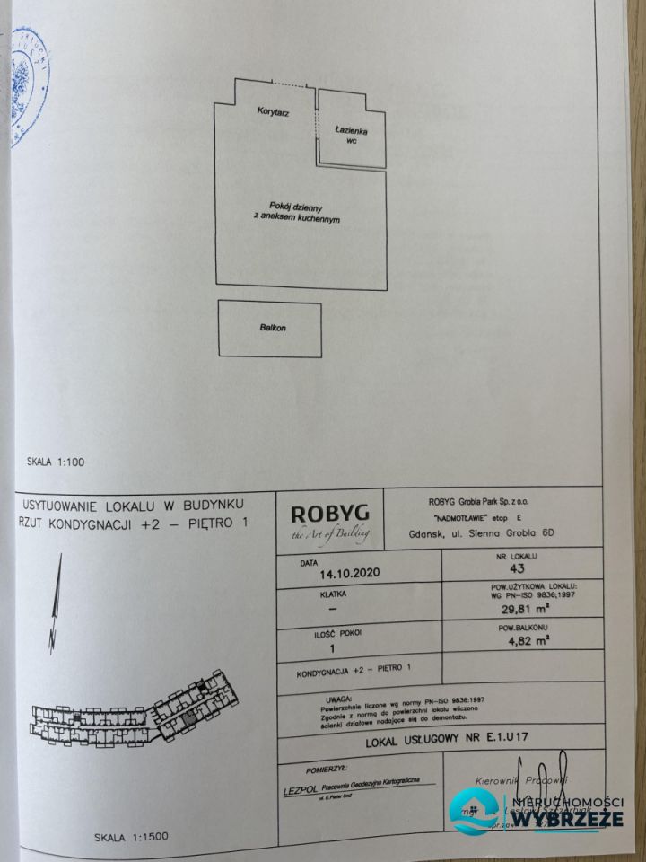 Mieszkanie 1-pokojowe Gdańsk Śródmieście, ul. Sienna Grobla. Zdjęcie 13