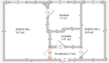 Mieszkanie 2-pokojowe Ozorków, ul. Nowy Rynek