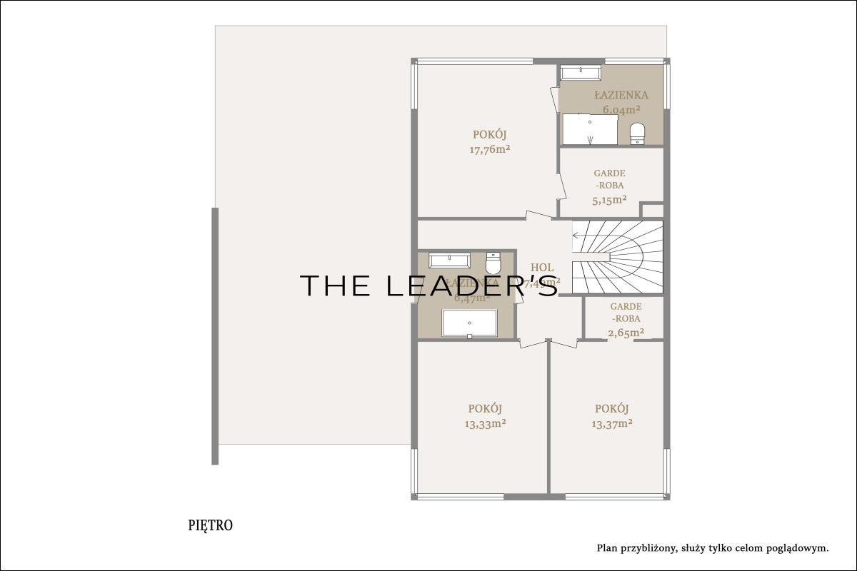 bliźniak, 5 pokoi Warszawa Wilanów. Zdjęcie 16