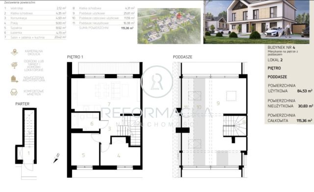 Mieszkanie 4-pokojowe Rzeszów, ul. Pogwizdowska. Zdjęcie 2