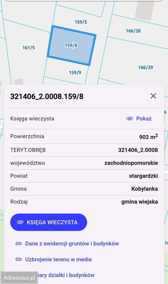 Działka budowlana Niedźwiedź. Zdjęcie 5