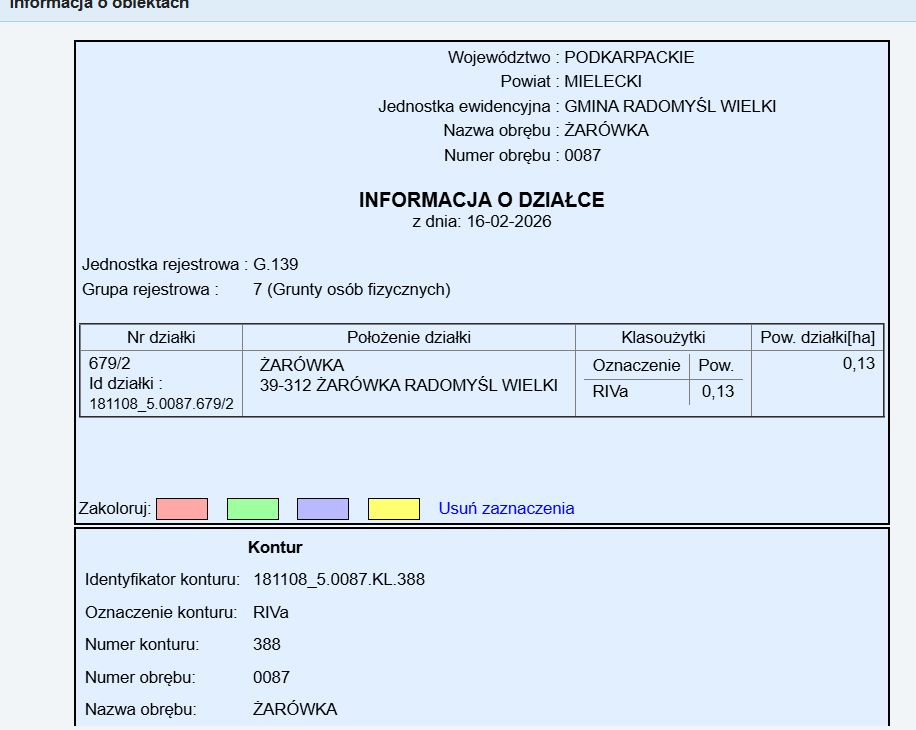 Działka rolna Żarówka, -. Zdjęcie 3