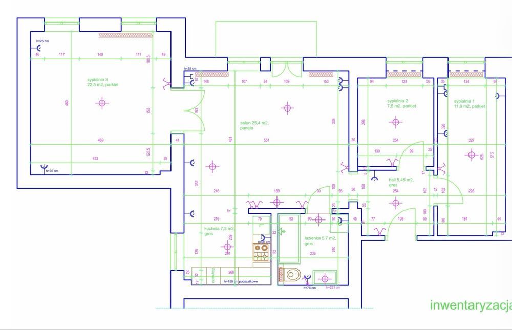 Mieszkanie 4-pokojowe Gdańsk Wrzeszcz, ul. Do Studzienki. Zdjęcie 8