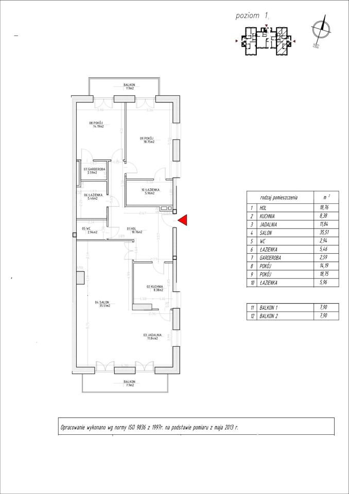 Mieszkanie 4-pokojowe Warszawa Wilanów, ul. Ruczaj. Zdjęcie 2