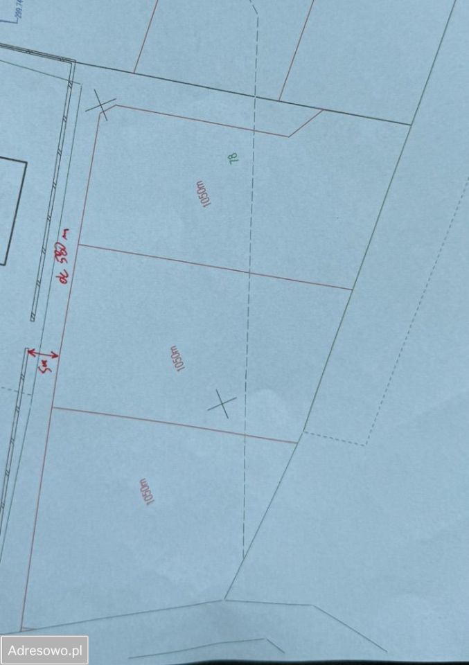 Działka budowlana Sady Dolne. Zdjęcie 3