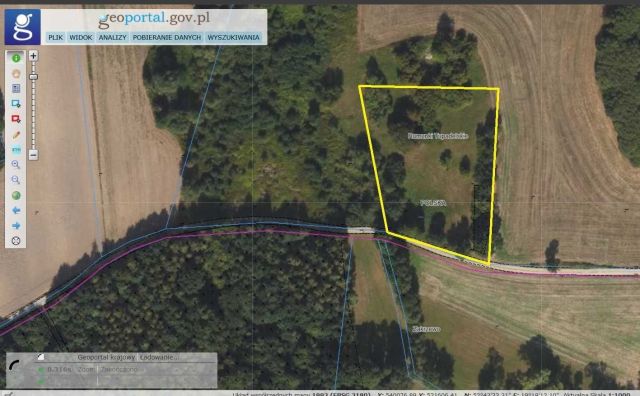 Działka rolno-budowlana Rumunki Tupadelskie. Zdjęcie 1